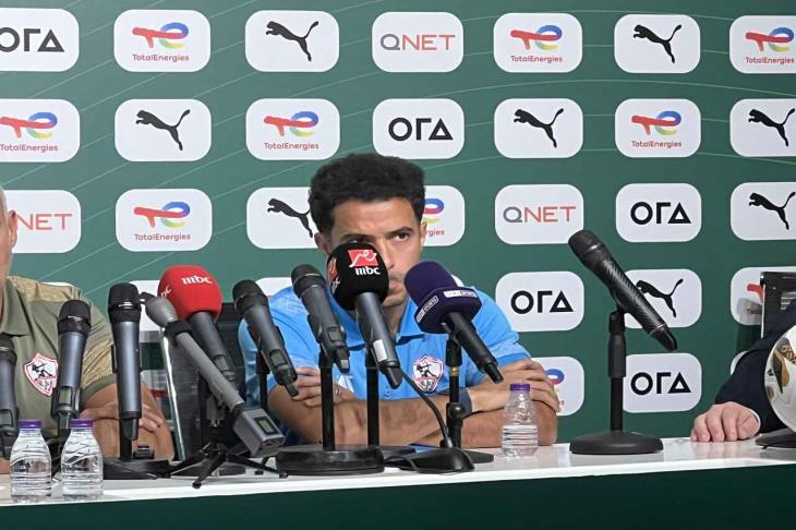 عمر جابر: جاهز لنهائي السوبر.. ونسعى لإسعاد جماهير الزمالك